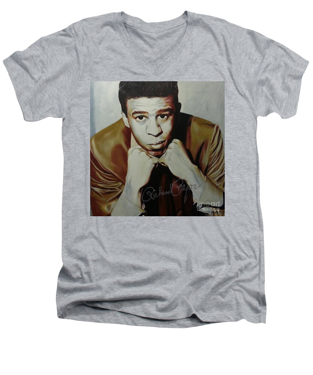 Young Richard Pryor - Men's V-Neck T-Shirt